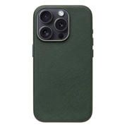 【iPhone15Pro ケース】Mag Plain Case (green)