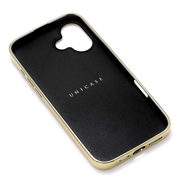 【iPhone16 Plus ケース】Glass Shell Case (gold)サブ画像