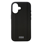 【iPhone16 ケース】ZERO HALLIBURTON Hybrid Shockproof Case (Black)