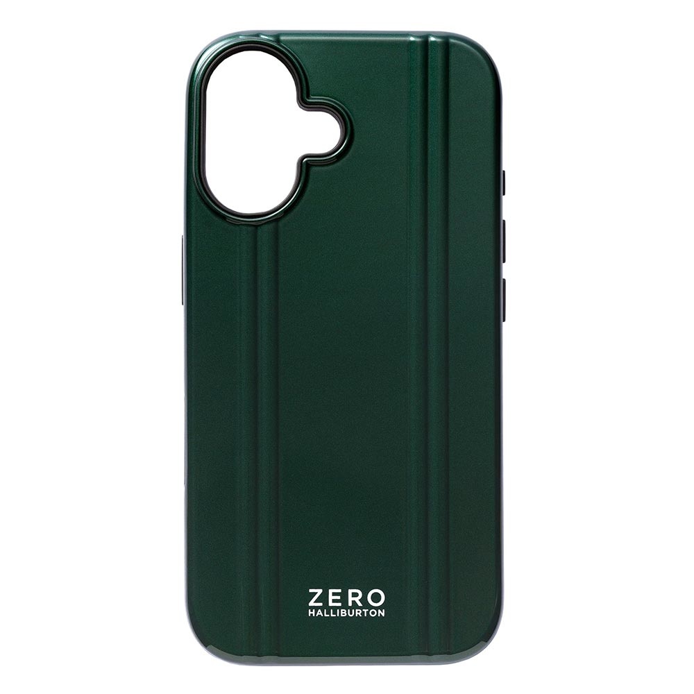 iPhone16 ケース】ZERO HALLIBURTON Hybrid Shockproof Case (British Green) ZERO  HALLIBURTON | iPhoneケースは UNiCASE