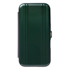 【iPhone16 ケース】ZERO HALLIBURTON Hybrid Shockproof Flip Case (British Green)