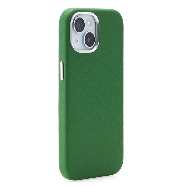 【iPhone15/14/13 ケース】Rich in color Leather Mag Case (avocado green)goods_nameサブ画像