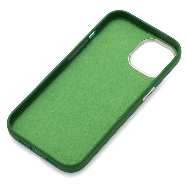 【iPhone15/14/13 ケース】Rich in color Leather Mag Case (avocado green)goods_nameサブ画像