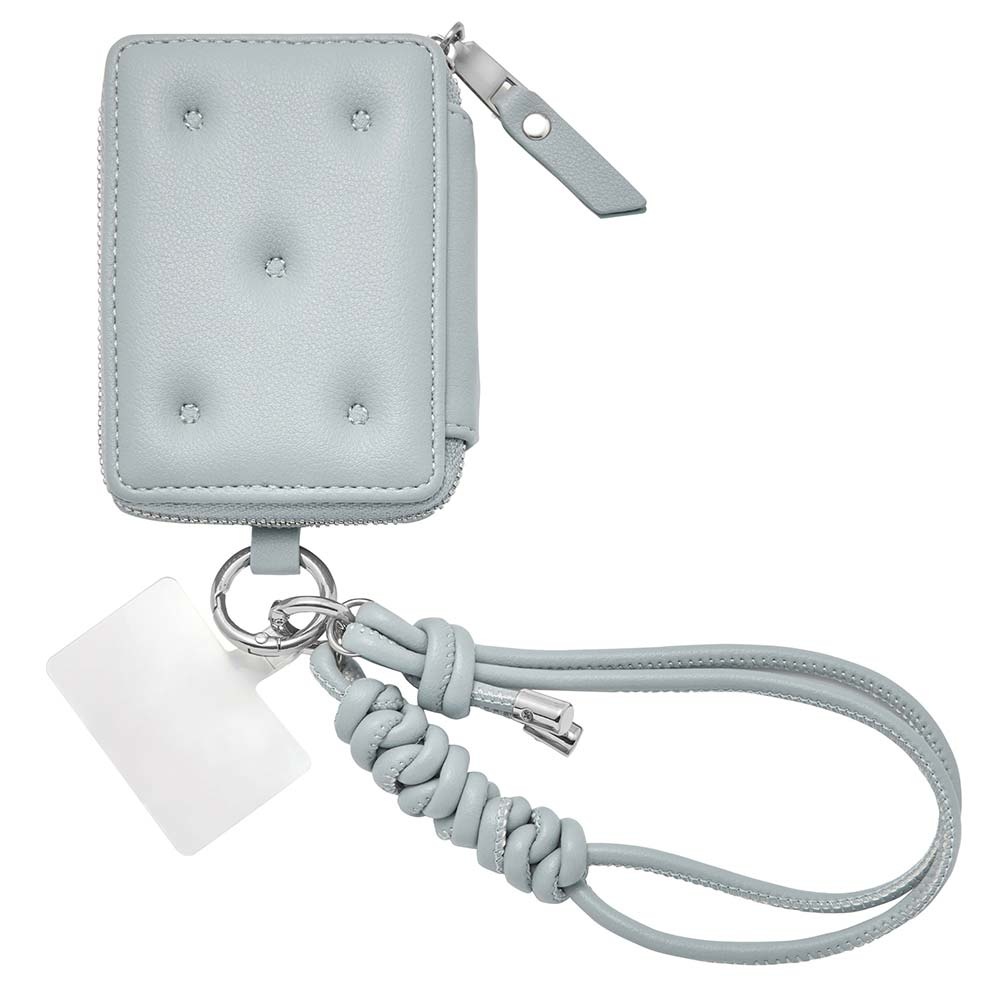 Mag Coin Case with Hand Strap (pale Blue)