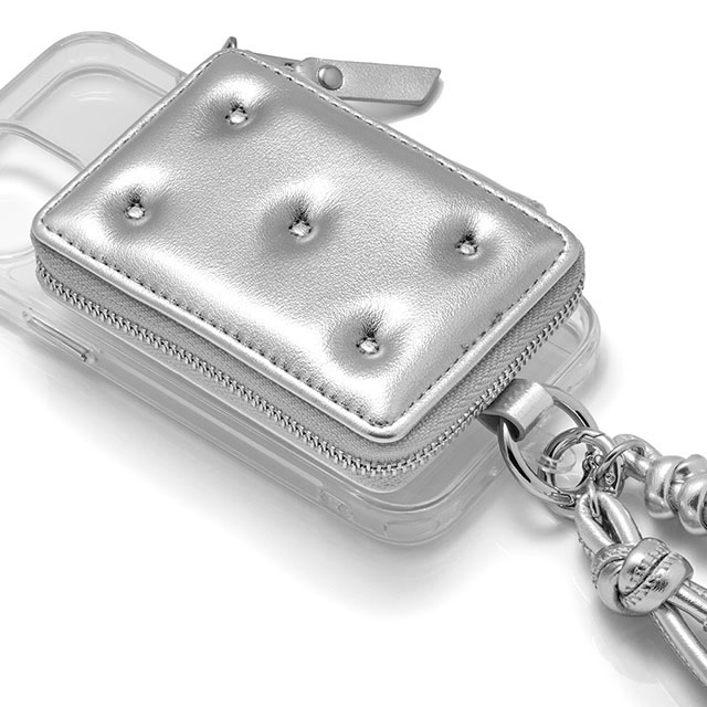 Mag Coin Case with Hand Strap (silver)サブ画像