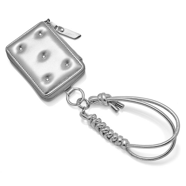 Mag Coin Case with Hand Strap (silver)サブ画像