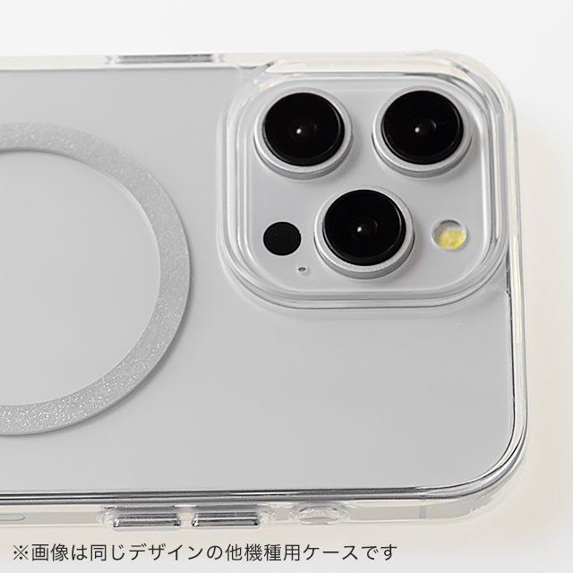 【iPhone15 Pro ケース】ハイブリッドクリアMagケースサブ画像