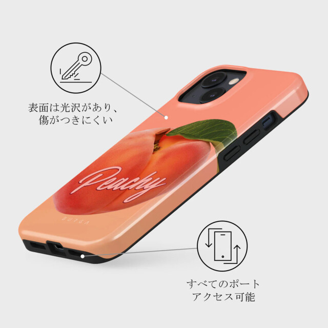 【iPhone15/14/13 ケース】Peachy Tough Caseサブ画像