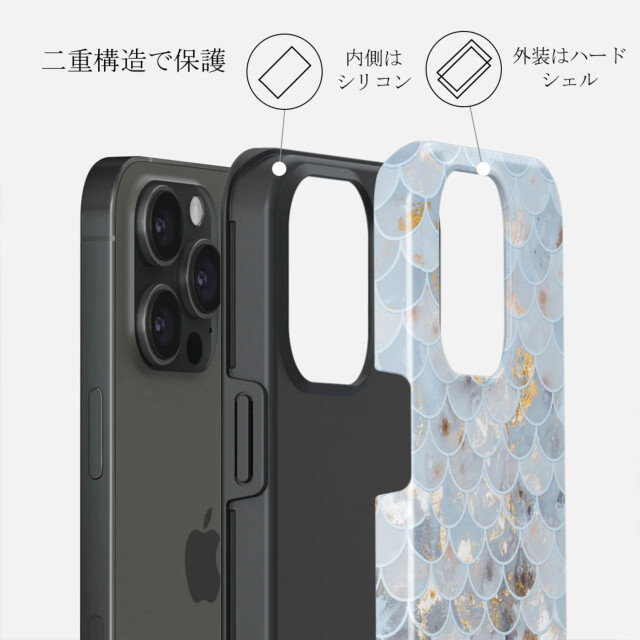 【iPhone15 Pro ケース】Mermaid Skin Tough Caseサブ画像