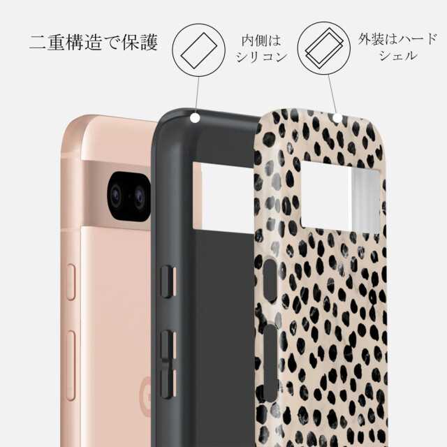 【Google Pixel 8a ケース】Almond Latte Tough Case サブ画像