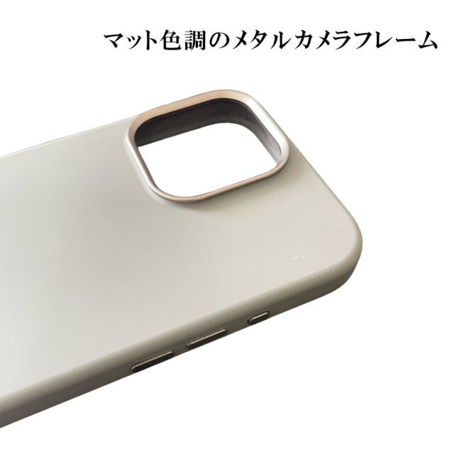 【iPhone16 ケース】Nature Series Magnetic Silicone Case (ブラック)サブ画像