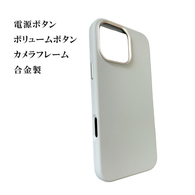 【iPhone16 ケース】Nature Series Magnetic Silicone Case (ブラック)サブ画像