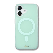 【iPhone16 ケース】MagSafe対応ケース (Jelly Mint)