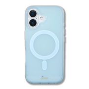 【iPhone16 ケース】MagSafe対応ケース (Jelly Sky Blue)