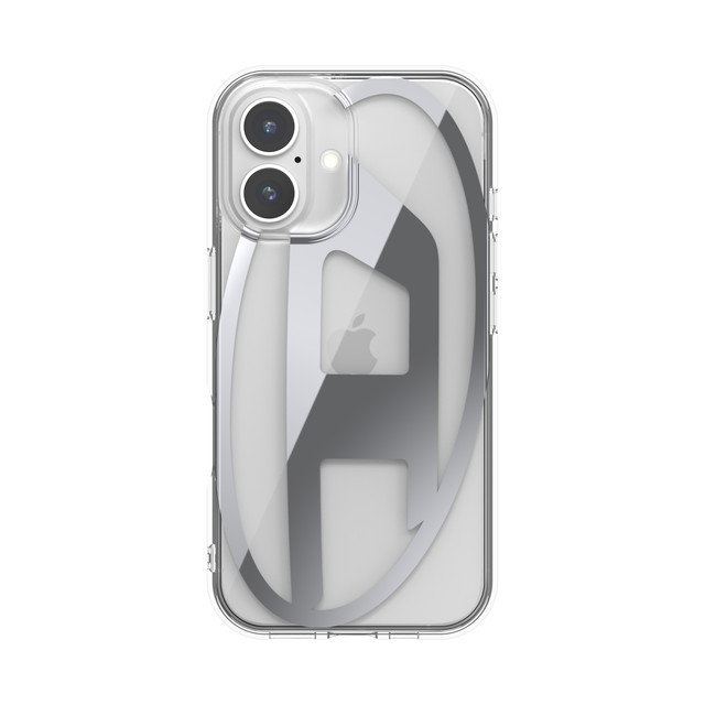 【iPhone16 ケース】Oval D Mirror Clear (Clear/Silver)サブ画像