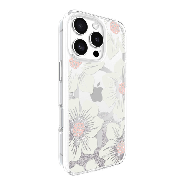 iPhone16 Pro ケース】Liquid Glitter MagSafe Case (Hollyhock) kate spade new  york | iPhoneケースは UNiCASE