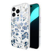 【iPhone16 Pro ケース】Protective Hardshell Case for MagSafe (Flowerbed Blue)