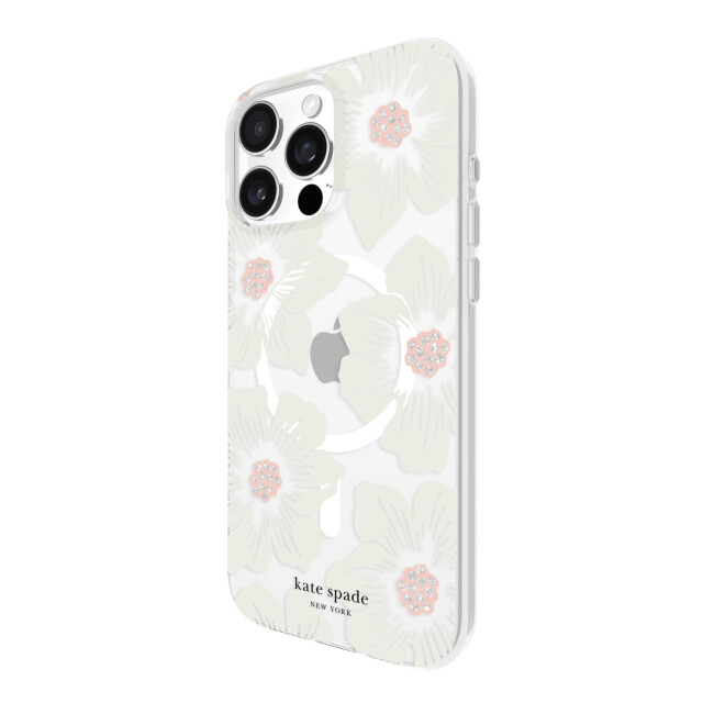 【iPhone16 Pro Max ケース】Protective Hardshell Case for MagSafe (Hollyhock Floral)サブ画像