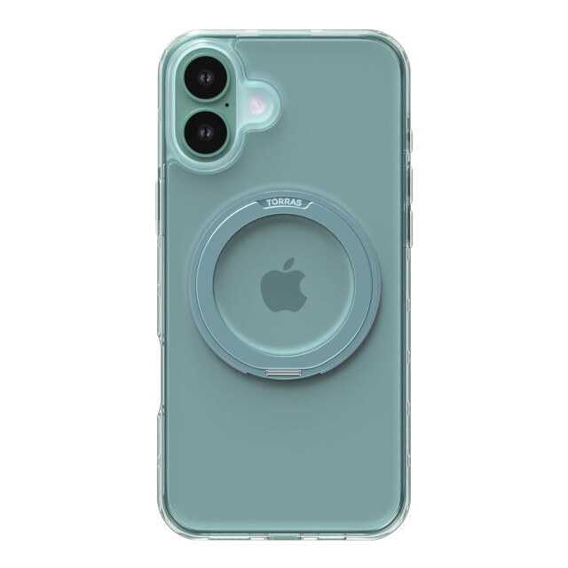 【iPhone16 ケース】Ostand Pro Clear case (Light Green)