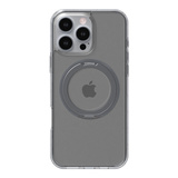 【iPhone16 Pro ケース】Ostand Pro Clear case (Titanium Grey)