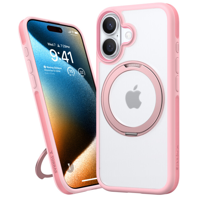 【iPhone16 ケース】Ostand R Fusion case (Pink)サブ画像