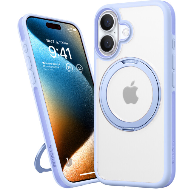 【iPhone16 ケース】Ostand R Fusion case (Light Blue)サブ画像