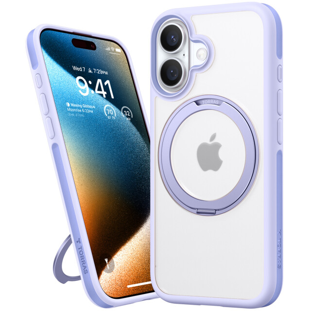 【iPhone16 ケース】Ostand R Fusion case (Light Purple)サブ画像