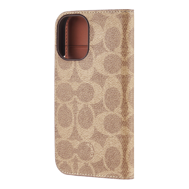 【iPhone16 ケース】Folio Case (Signature C Tan)サブ画像