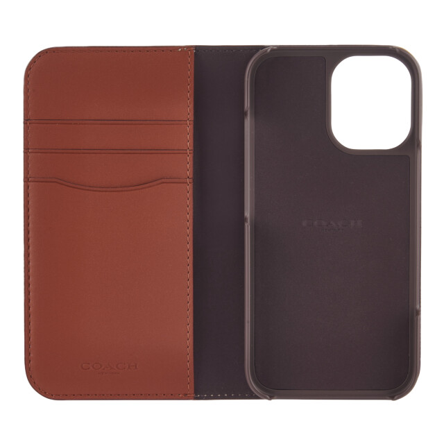 【iPhone16 ケース】Folio Case (Signature C Tan)サブ画像