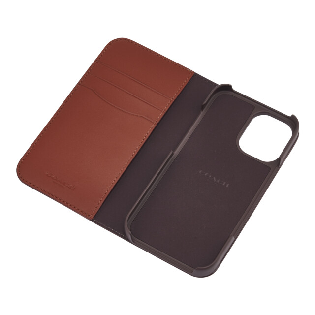 【iPhone16 ケース】Folio Case (Signature C Tan)サブ画像