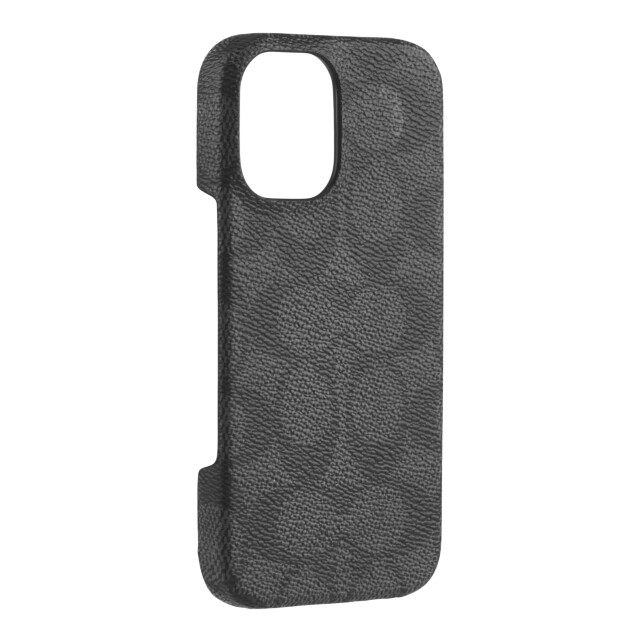 【iPhone16 ケース】Slim Wrap Case (Signature C Charcoal)サブ画像