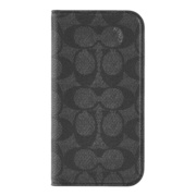 【iPhone16 Pro ケース】Folio Case (Signature C Charcoal)