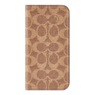 【iPhone16 Pro Max ケース】Folio Case (Signature C Tan)