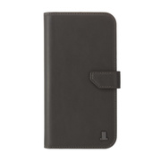 【iPhone16 Plus ケース】Folio Case Double Lined with MagSafe (Gray)