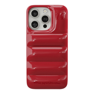 【iPhone16 Pro ケース】THE PUFFER CASE (ROUGE)