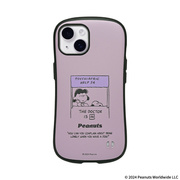 【アウトレット】【iPhone14 ケース】PEANUTS iFace First Classケース (くすみパープル/ルーシー)