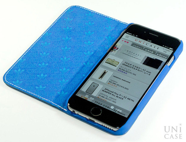 【iPhone6s/6 ケース】Booklet Case (Bluebird/White)の装着