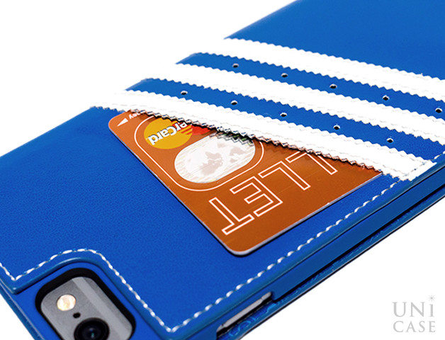 【iPhone6s/6 ケース】Booklet Case (Bluebird/White)のカードポケット
