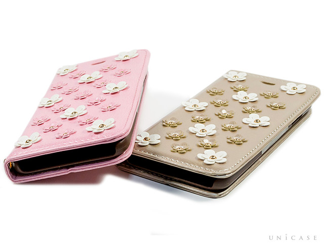 可愛い エレガントな手帳型iphoneケース Daisy Daisy Case Unicaseレビュー