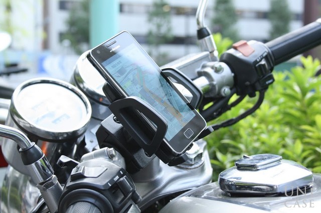 スマートフォンがバイク用ナビになる！：Motorcycle Mount Holder Racer