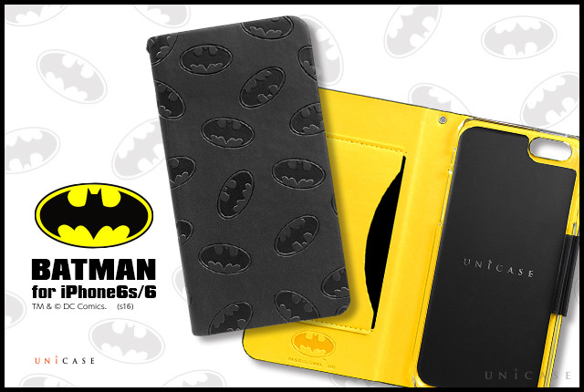 アメコミヒーロー “バットマン”×UNiCASE　コラボiPhone6s/6 ケース発売！！