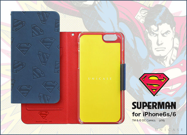 “スーパーマン×UNiCASE”　コラボiPhone6s/6 ケース発売！