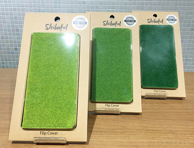 芝生の触り心地がクセになるiPhone7 Plusケース：Shibaful（シバフル）