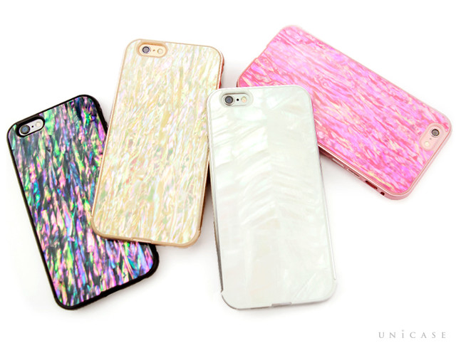 美しく輝く天然貝のiPhone6s/6ケース：Shell Case