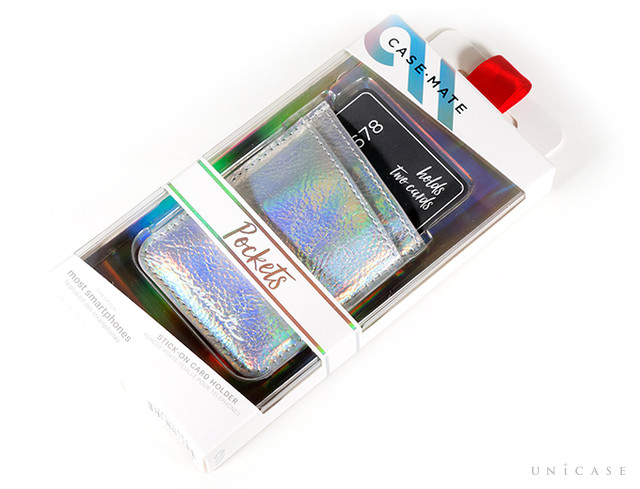 iPhoneやSIMフリースマホに電子マネーカードを合体させるスマホアクセサリー：カードホルダーステッカー ID Pockets