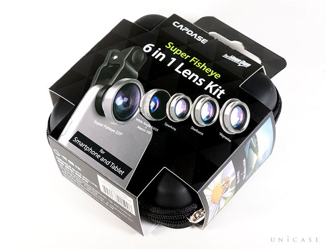 インスタ映えする？！レンズキットでスマホのカメラをさらに楽しもう！：Fisheye 6in1 Lens Kit