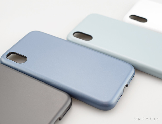 こだわりの塗装を施し高級感を追求した耐衝撃ケース：Smooth Touch Hybrid Case for iPhoneXS/X