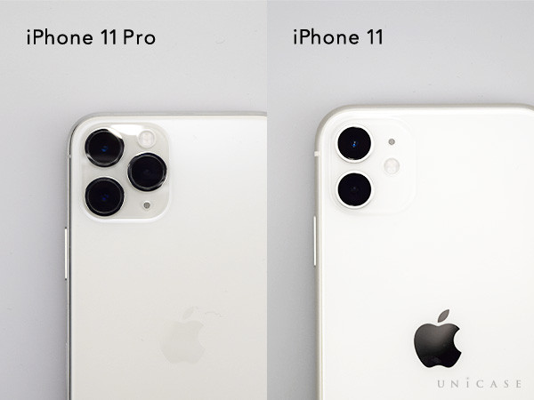 iPhone 11とiPhone 11 Pro カメラ比較　正面
