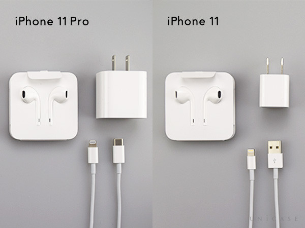 iPhone 11とiPhone 11 Proの同梱物