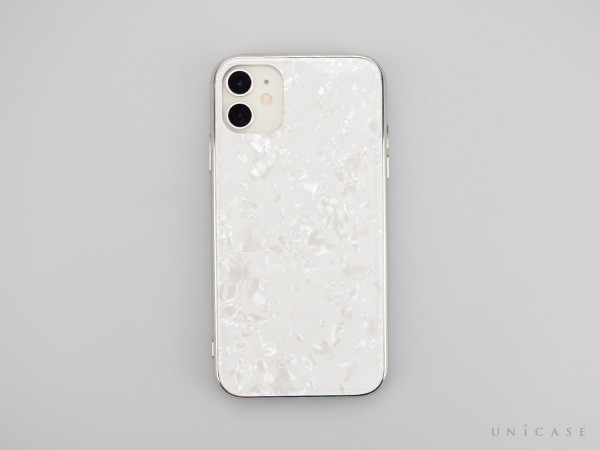 【iPhone11 ケース】Glass Shell Case for iPhone11 (white)レビュー 全体
